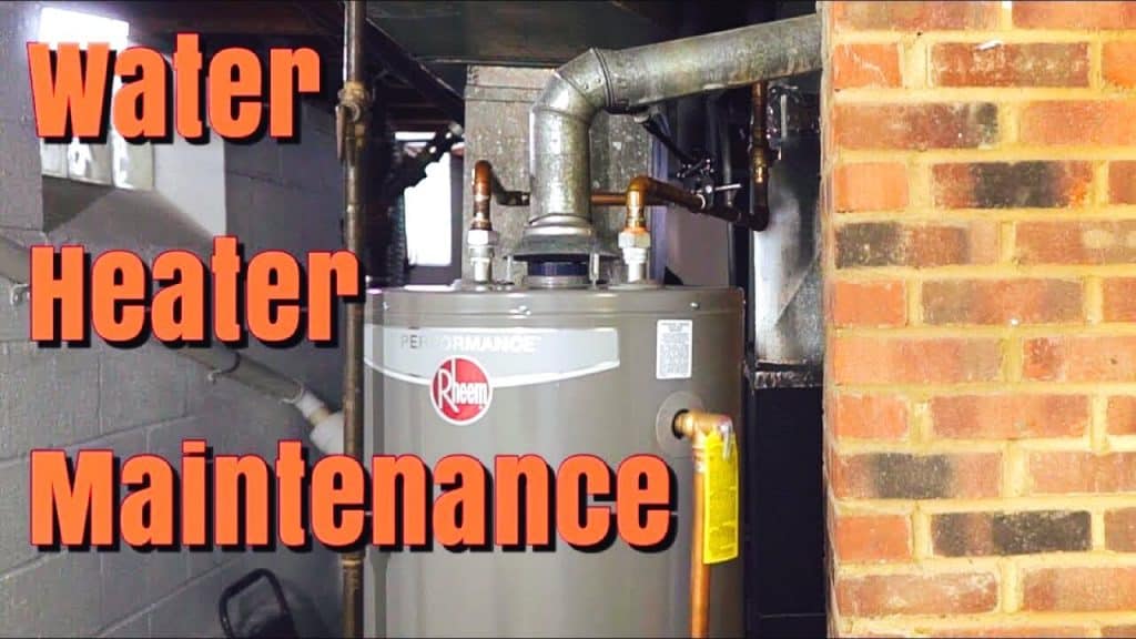 How to remove sediment from a water heater